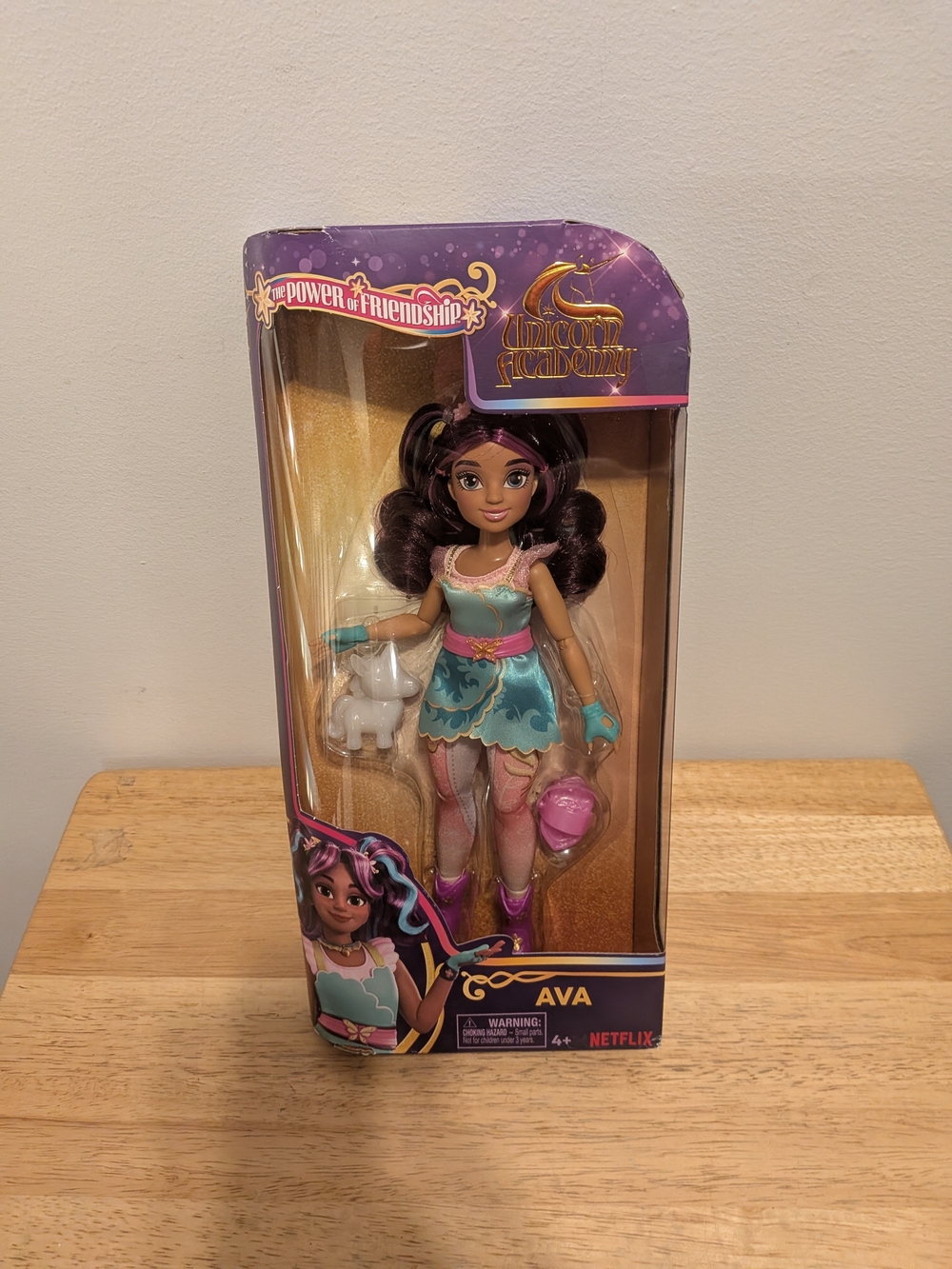 Ava Doll with Purple Hair and Teal Outfit -